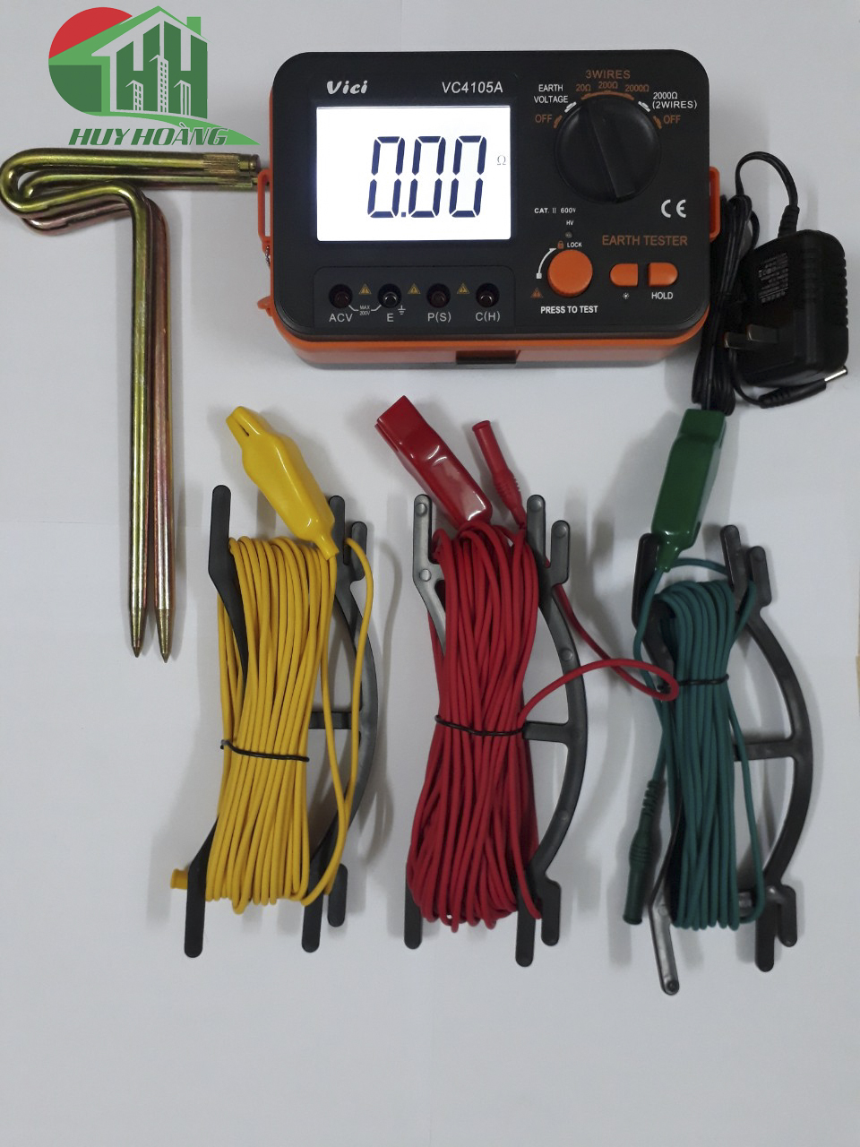 Đồng hồ đo điện trở đất VICI 4105A