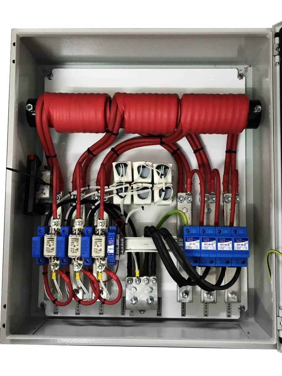 SF3315-480-135+50-AIMCB , Tủ cắt lọc sét 3 pha 315A