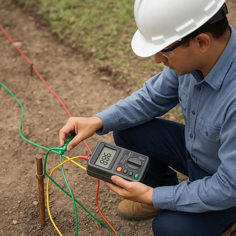 Đo Điện Trở Đất Để Làm Gì? Tiêu Chuẩn Điện Trở Đất Bao Nhiêu Là Đạt?