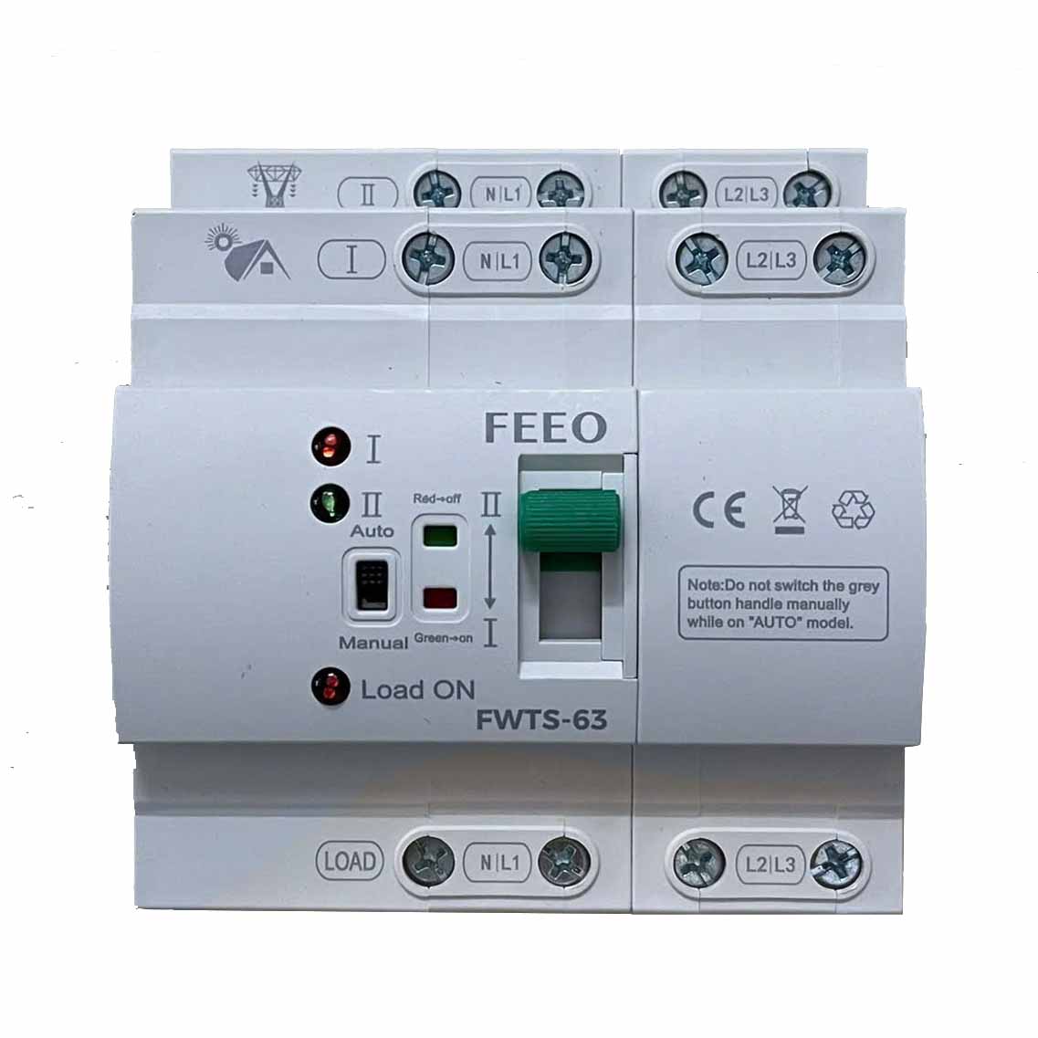 Bộ Chuyển Nguồn Tự động FWTS-63-4P